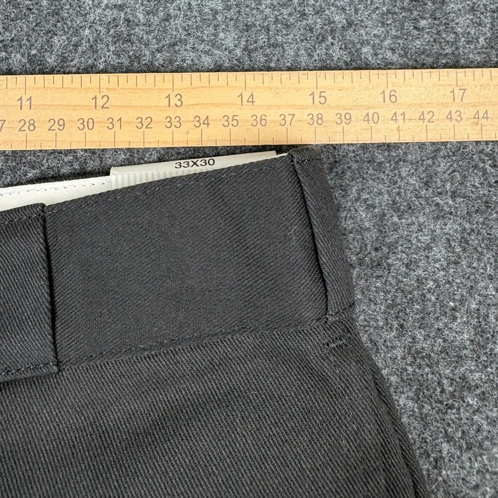 Dickies 874 Original Fit Flex Work Pants Charcoal Gray 33x30 NWT 11874BK